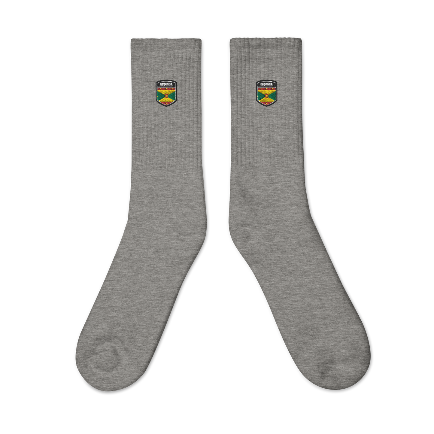Grenada Flag Embroidered socks