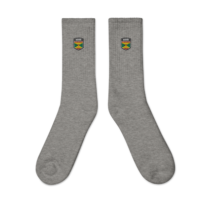 Grenada Flag Embroidered socks