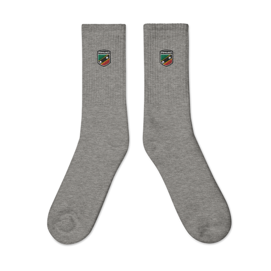 St Kitts & Nevis Flag Embroidered socks
