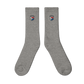 St Maarten Flag Embroidered socks