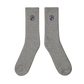 Cayman Flag Embroidered socks
