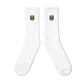 Barbados Flag Embroidered socks