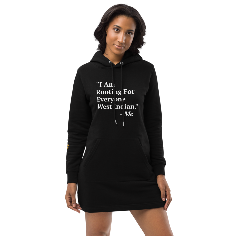 I Am Rooting: West Indian Hoodie dress