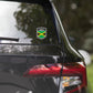 Jamaica Flag Bubble-free stickers