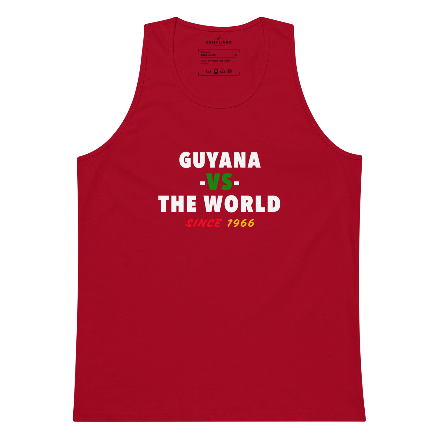 Guyana -vs- The World Men’s premium tank top