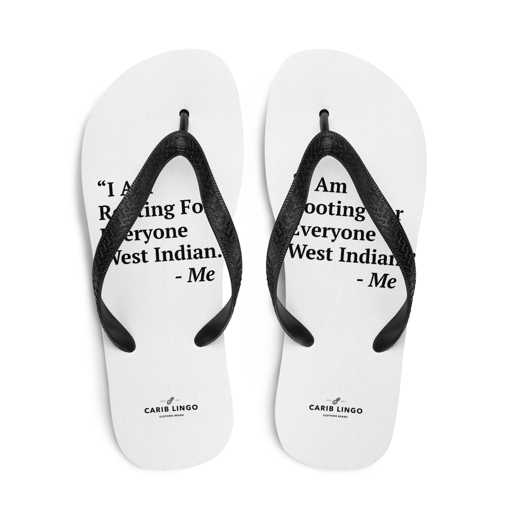 I Am Rooting: West Indian Flip-Flops
