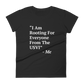 I Am Rooting: USVI Women's  t-shirt