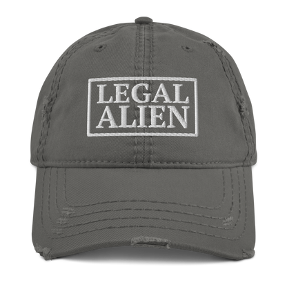 Legal Alien Distressed Dad Hat