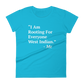 I Am Rooting: West Indian Women's t-shirt
