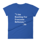 I Am Rooting: Belize Women's t-shirt