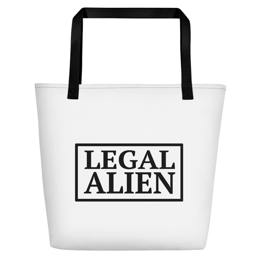 Legal Alien Beach Bag