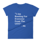 I Am Rooting: USVI Women's  t-shirt