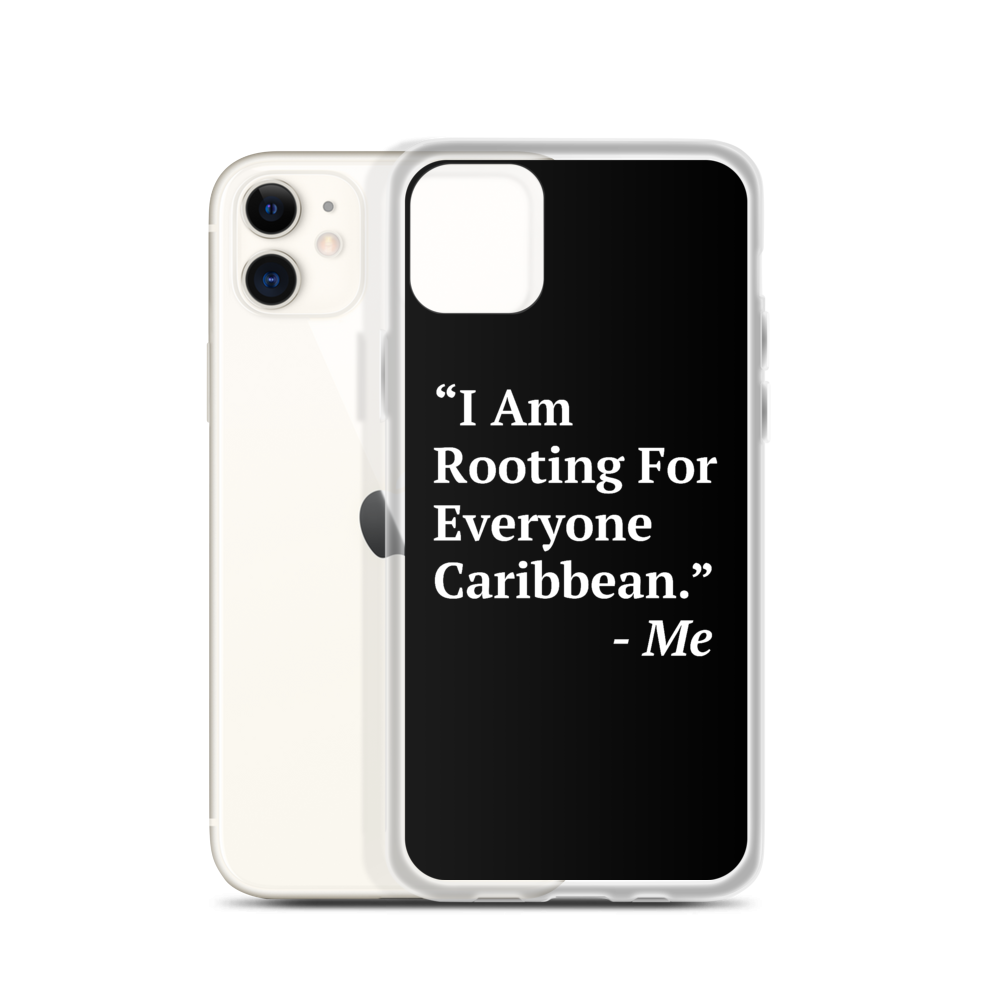 I Am Rooting: Caribbean iPhone Case