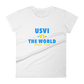 USVI -vs- The World Women's t-shirt