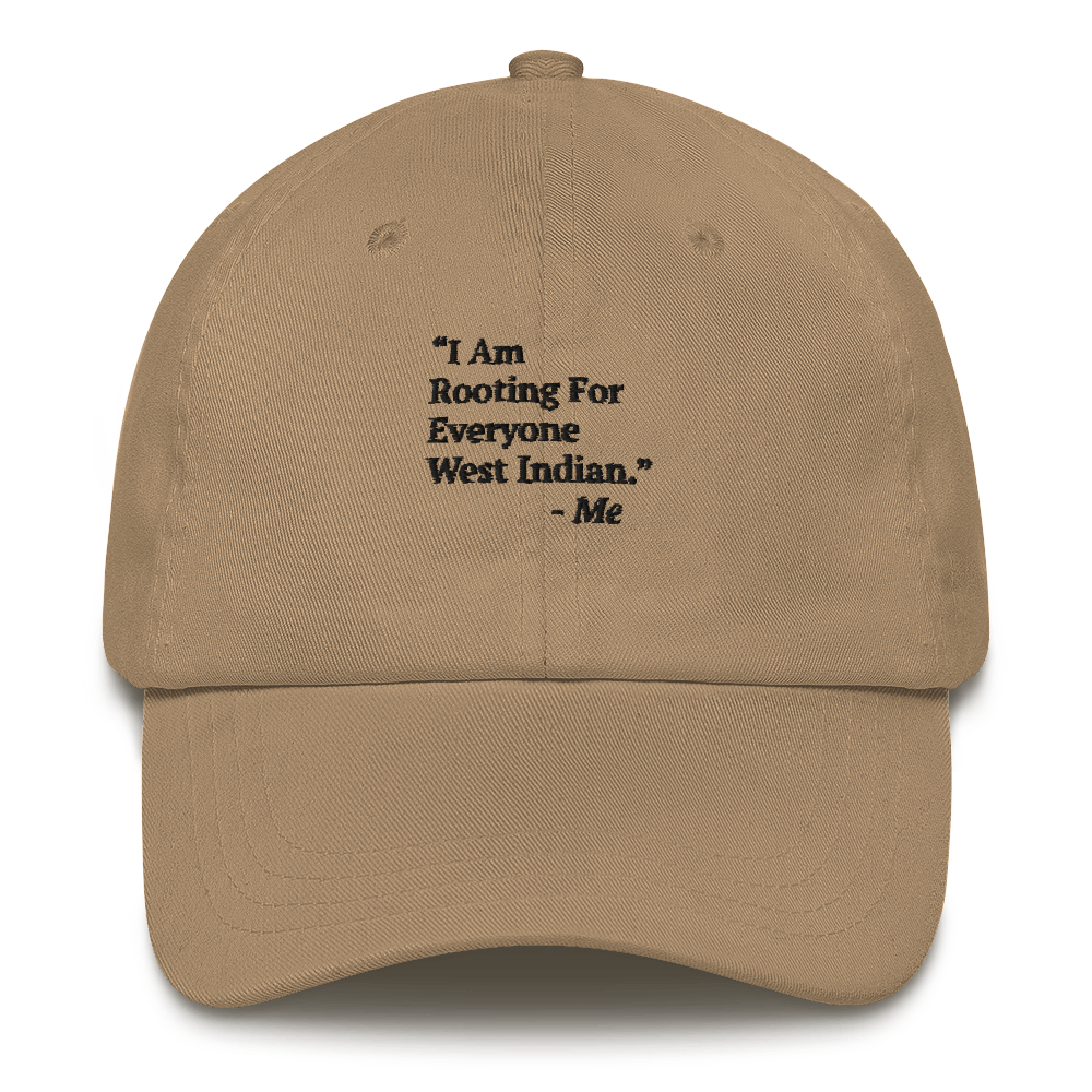 I Am Rooting: West Indian Dad hat