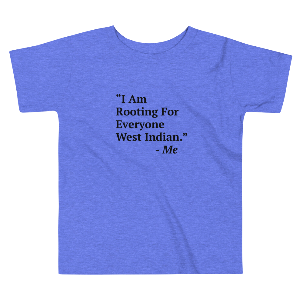 I Am Rooting: West Indian Toddler Tee