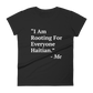 I Am Rooting: Haiti Women's t-shirt