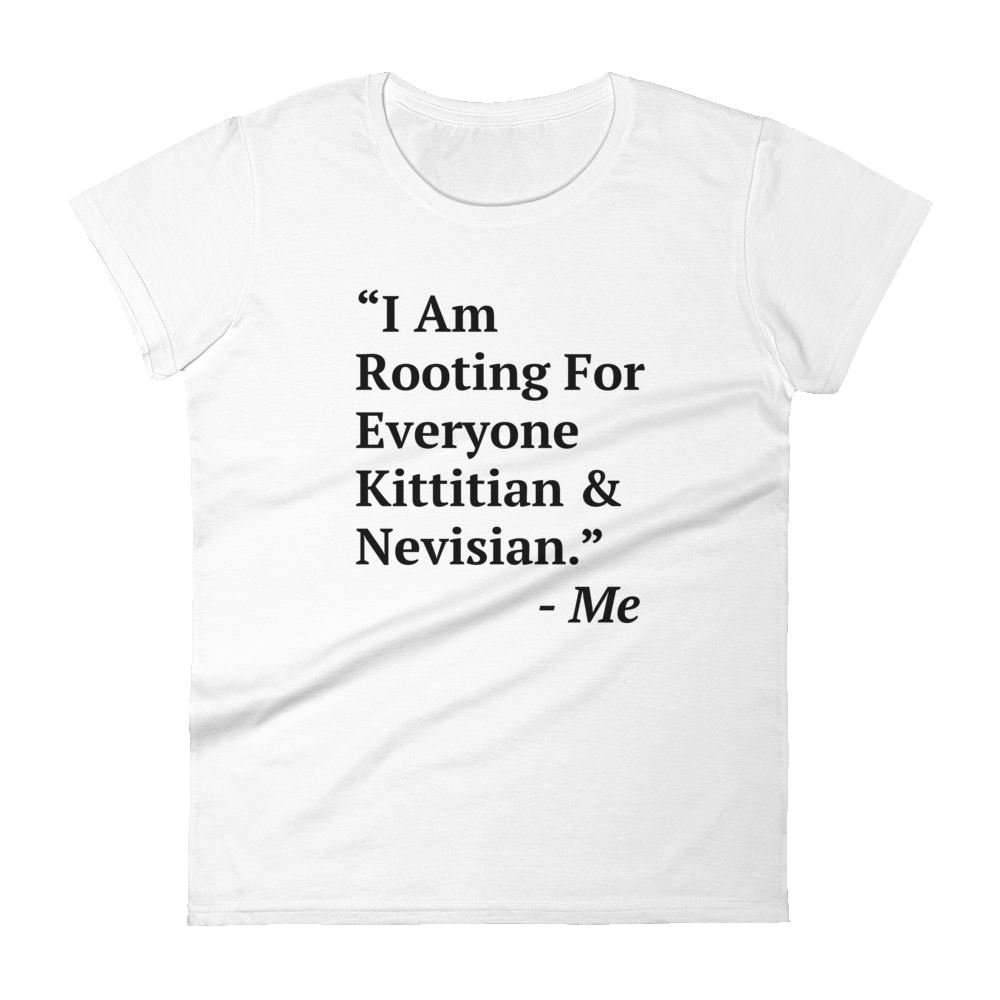I Am Rooting: St. Kitts & Nevis Women's t-shirt