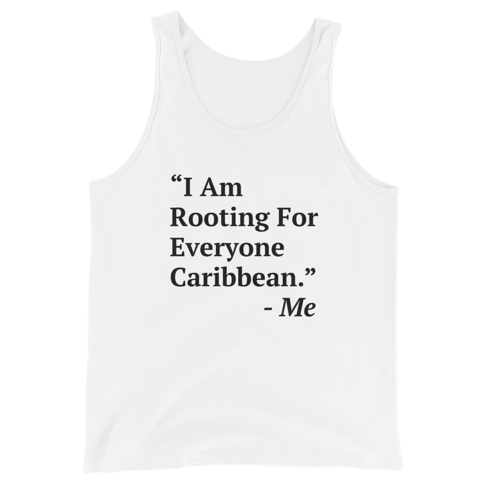 I Am Rooting: Caribbean Tank Top