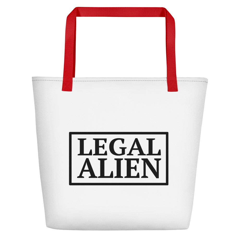 Legal Alien Beach Bag