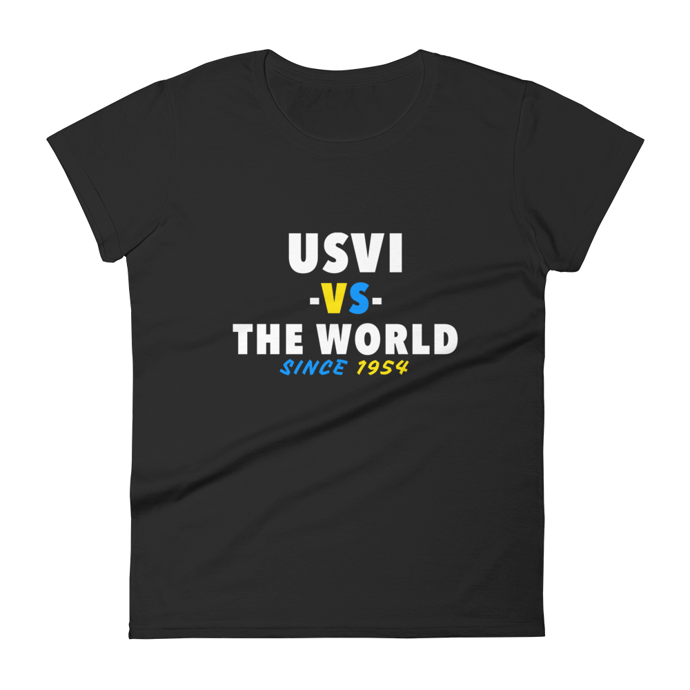 USVI -vs- The World Women's t-shirt