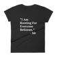 I Am Rooting: Belize Women's t-shirt