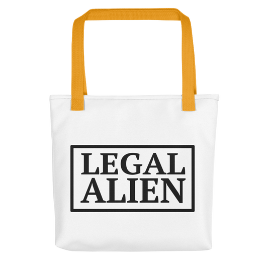 Legal Alien Tote bag