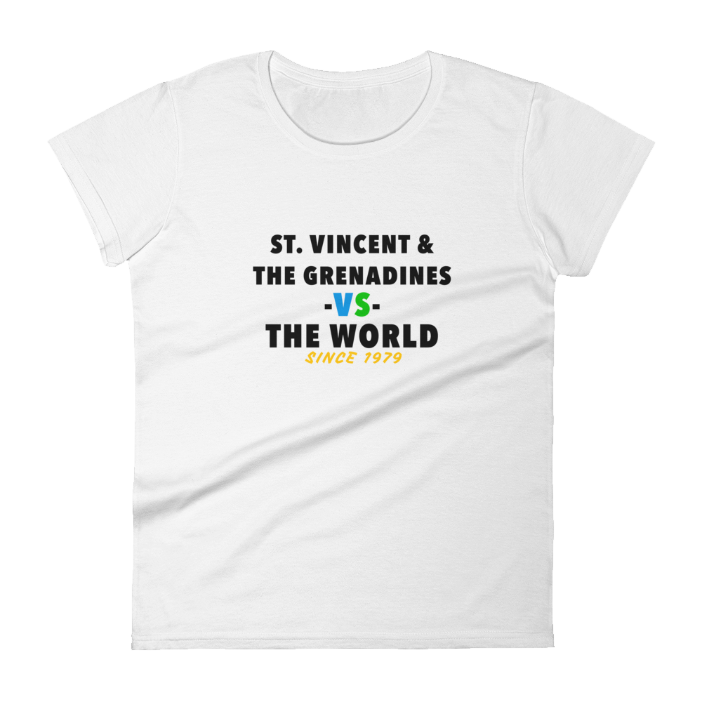 St Vincent & The Grenadines -vs- The World Women's t-shirt