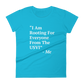 I Am Rooting: USVI Women's  t-shirt