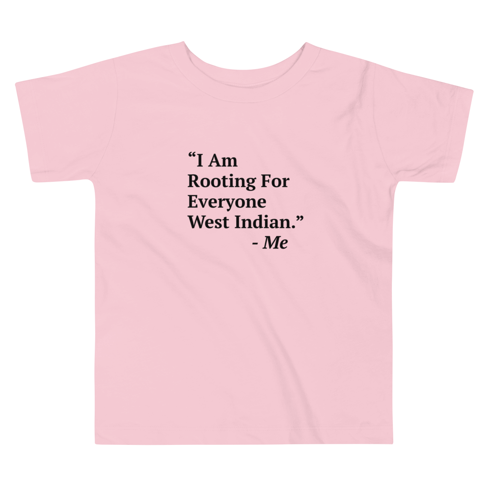 I Am Rooting: West Indian Toddler Tee