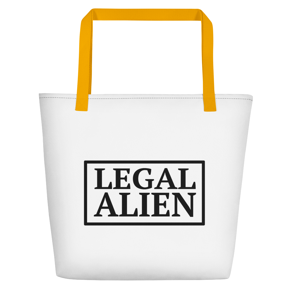 Legal Alien Beach Bag