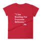 I Am Rooting: Belize Women's t-shirt