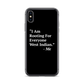 I Am Rooting: West Indian iPhone Case