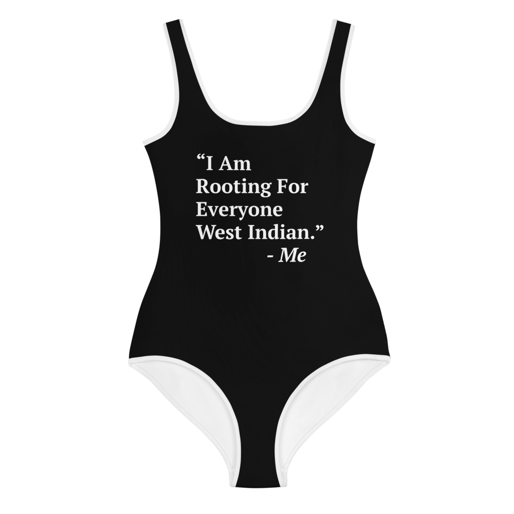 I Am Rooting: West Indies Youth Swimsuit