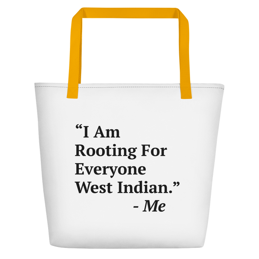 I Am Rooting: West Indian Beach Bag