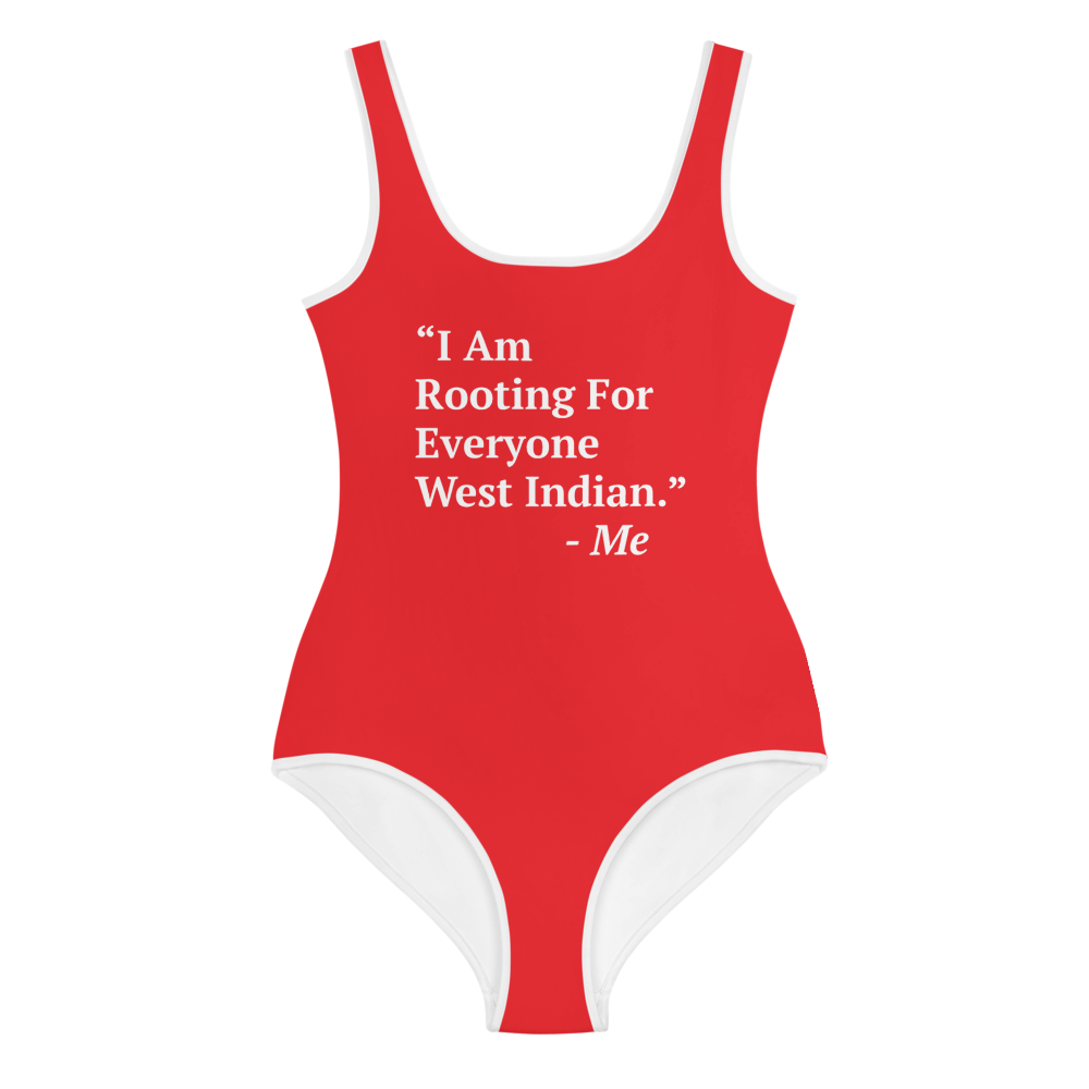 I Am Rooting: West Indies Youth Swimsuit