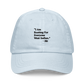 I Am Rooting: West Indian Pastel baseball hat