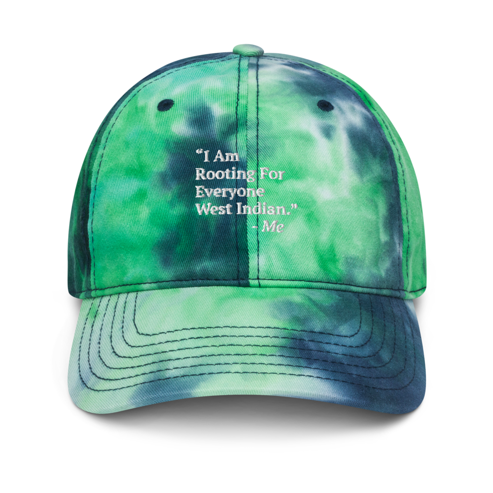 I Am Rooting: West Indian Tie dye hat