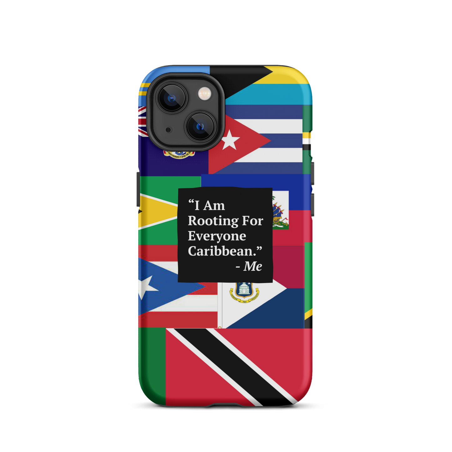 I Am Rooting: Caribbean Tough iPhone case