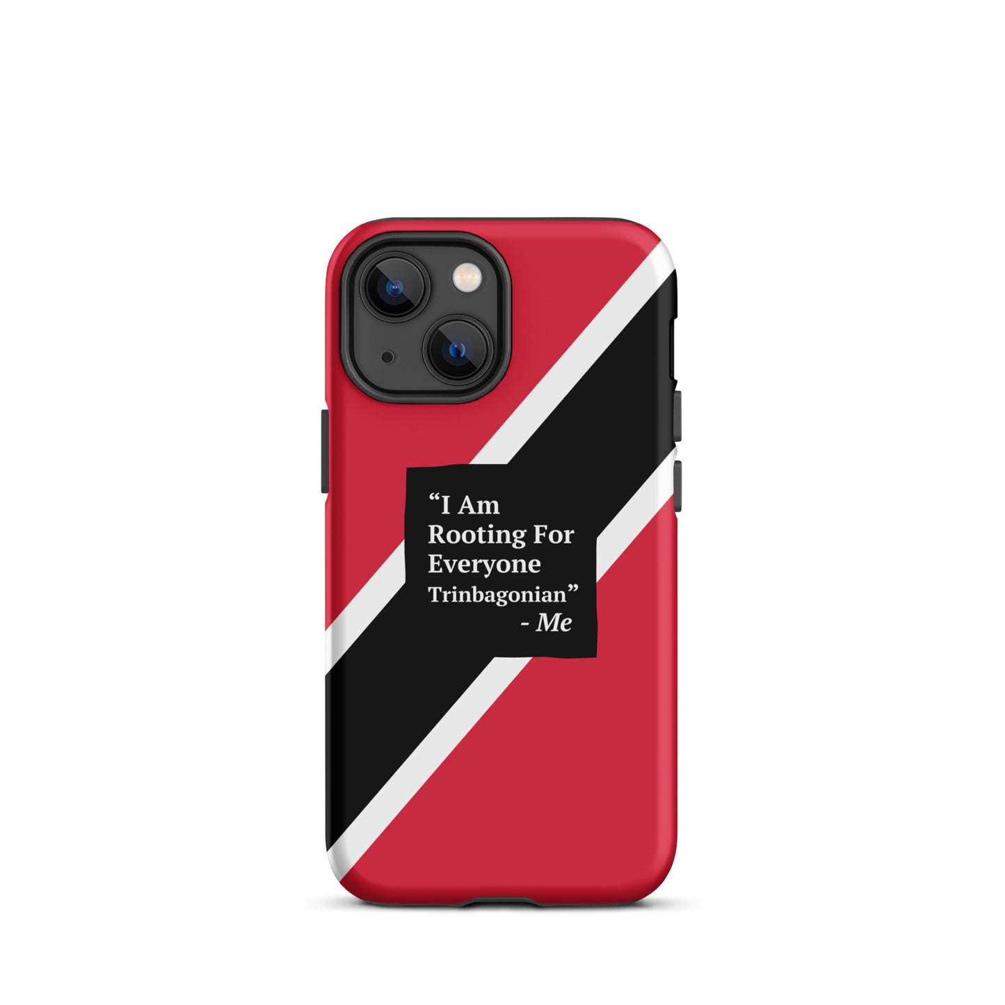 I Am Rooting: Trinbago Tough iPhone case