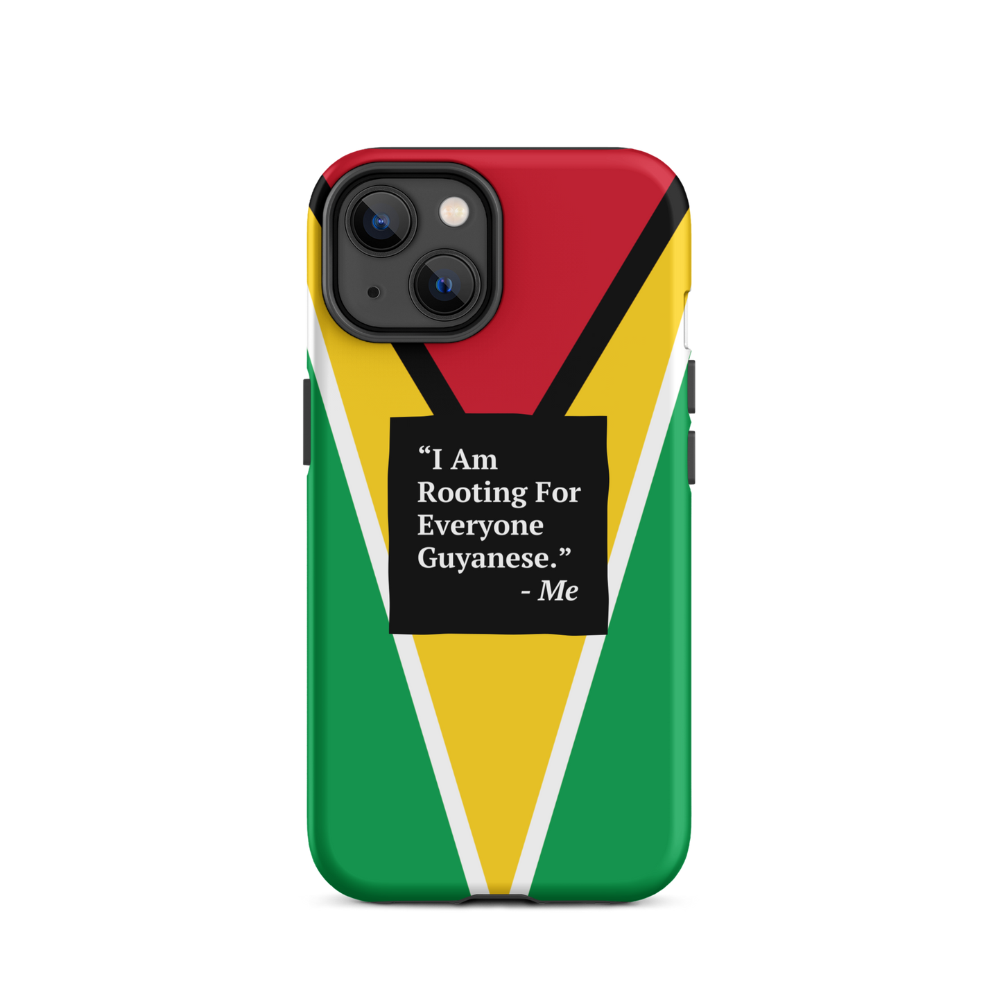 I Am Rooting: Guyana Tough iPhone case
