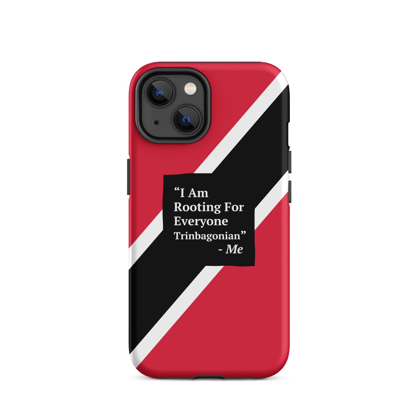 I Am Rooting: Trinbago Tough iPhone case