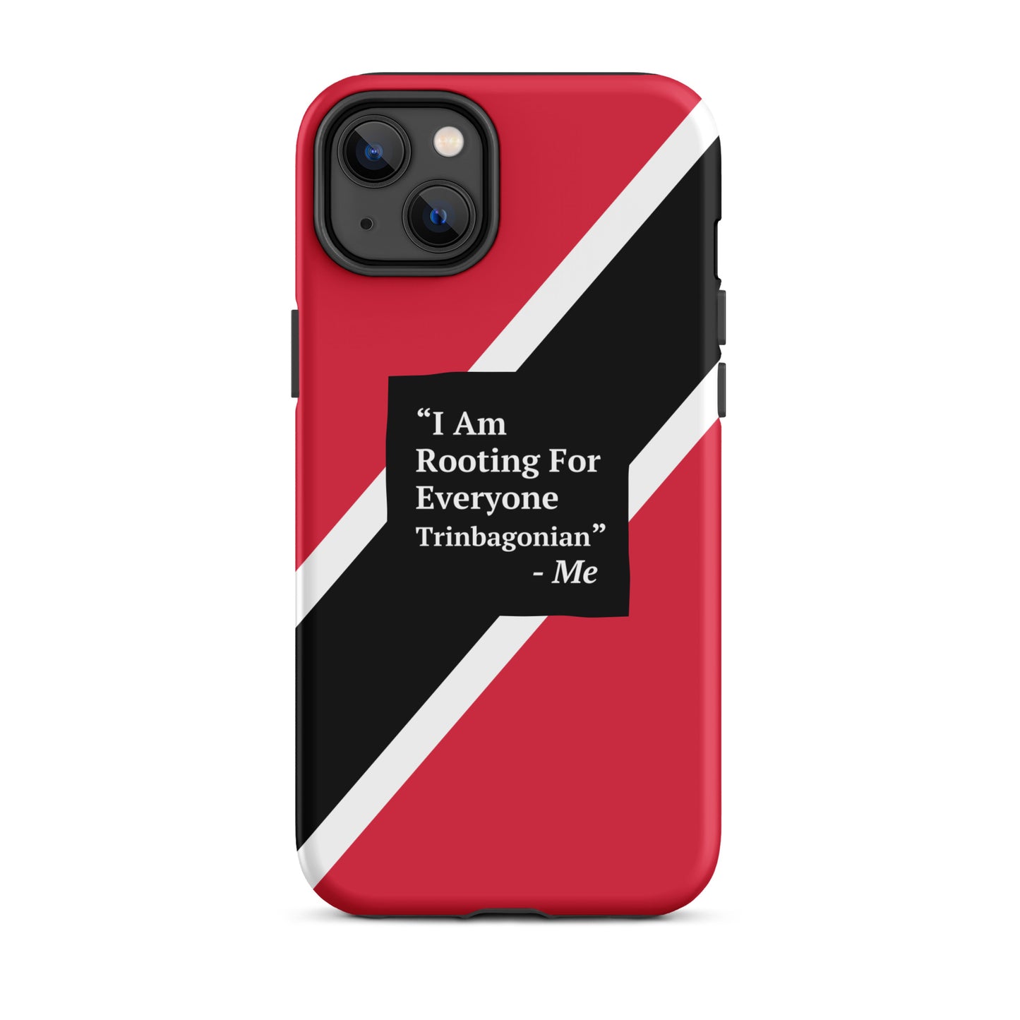 I Am Rooting: Trinbago Tough iPhone case