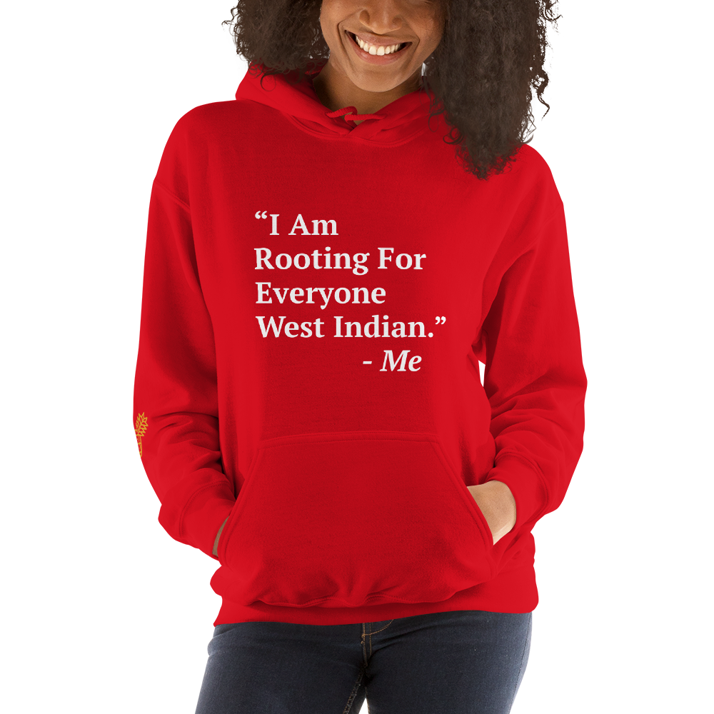 I Am Rooting: West Indian Unisex Hoodie