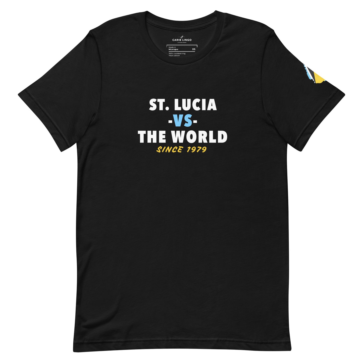 St. Lucia -vs- The World t-shirt