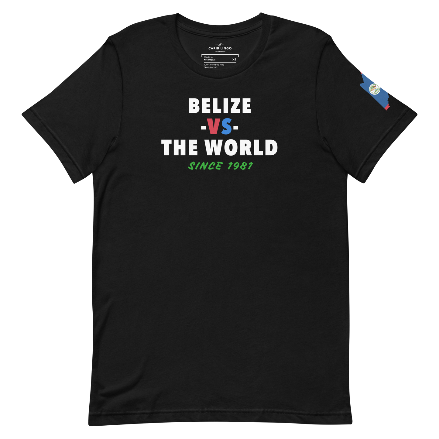 Belize -vs- The World Unisex t-shirt