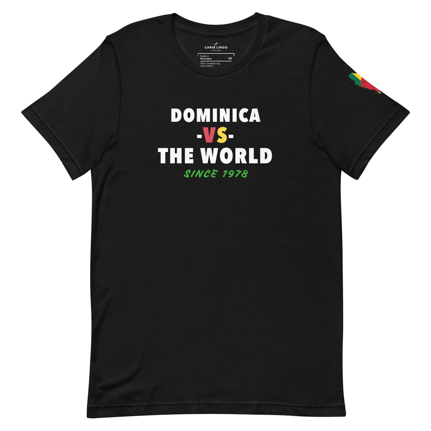Dominica -vs- The World Unisex t-shirt