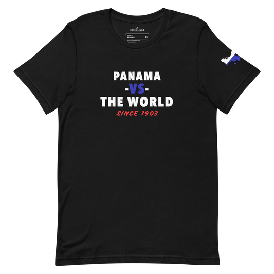 Panama -vs- The World Unisex t-shirt