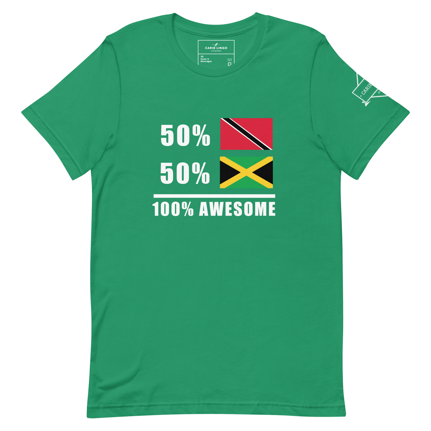 Trinbago Jamaica Custom Unisex t-shirt