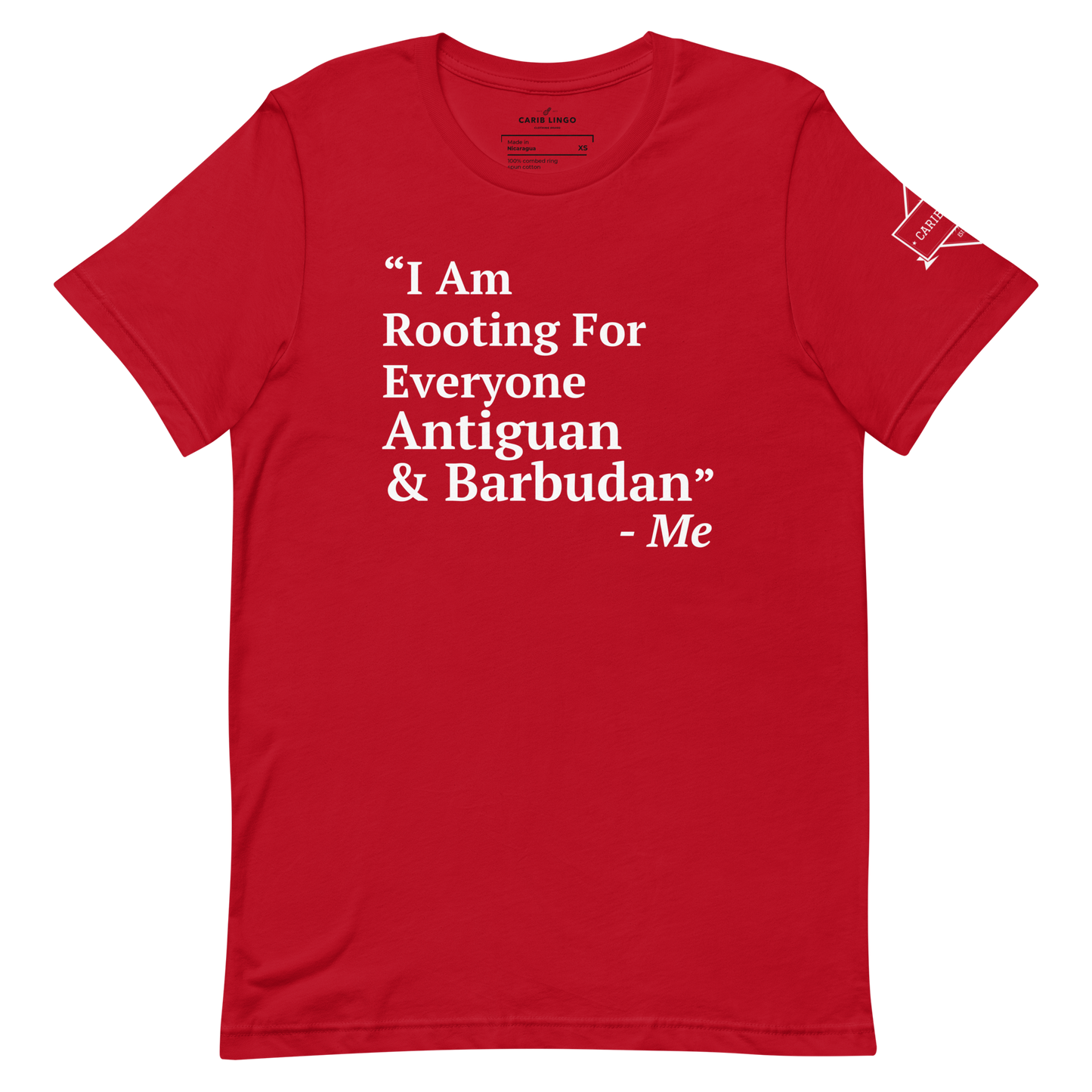 I Am Rooting: Antigua & Barbuda T-Shirt